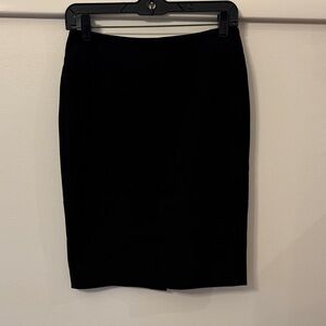 LOFT Classic Black Pencil Skirt